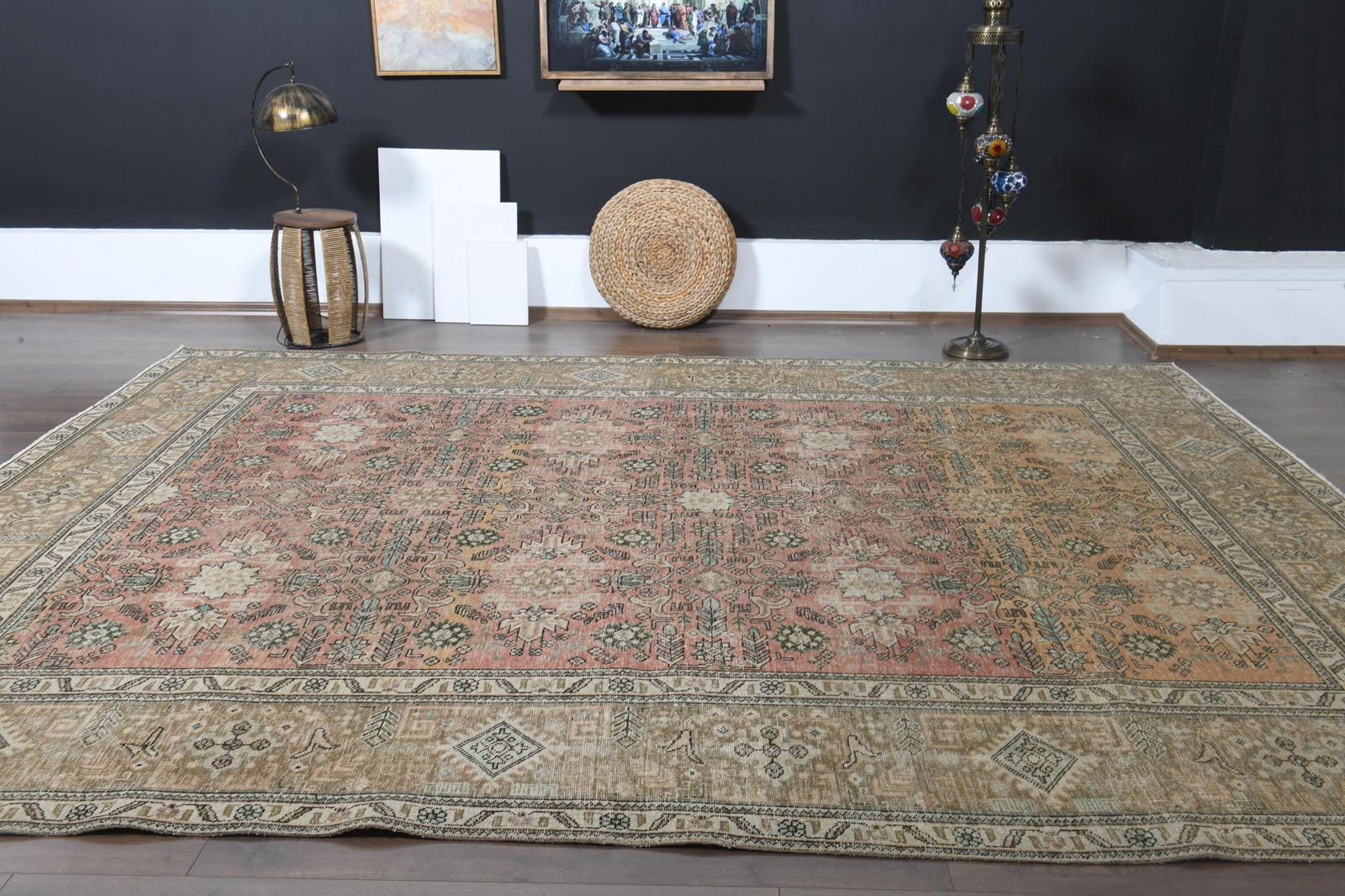 9'7x12'4 ft, OVERSIZED PERSIAN RUG, Living - 7