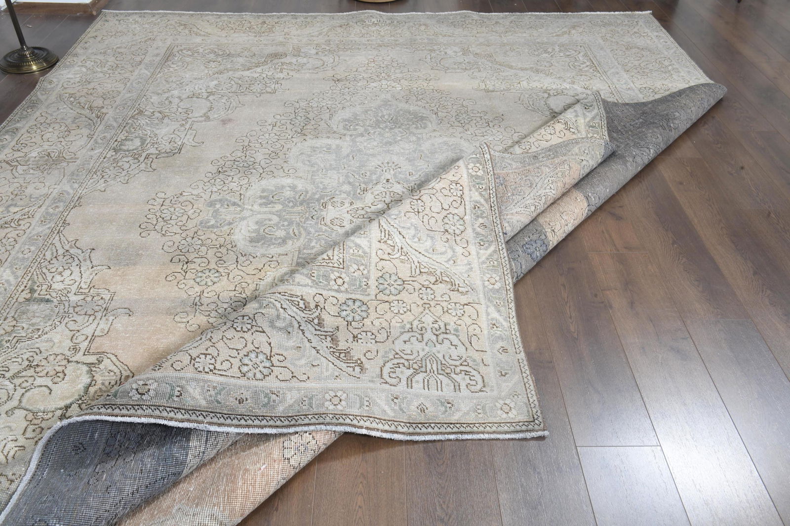 9'7x12'5 ft, ORANGE BOHEMIAN RUG, Persian Oversized - 6