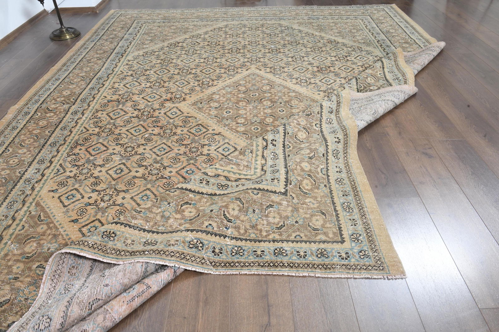 9'4x13'1 ft, PERSIAN MINIMALIST RUG, Oversized - 5