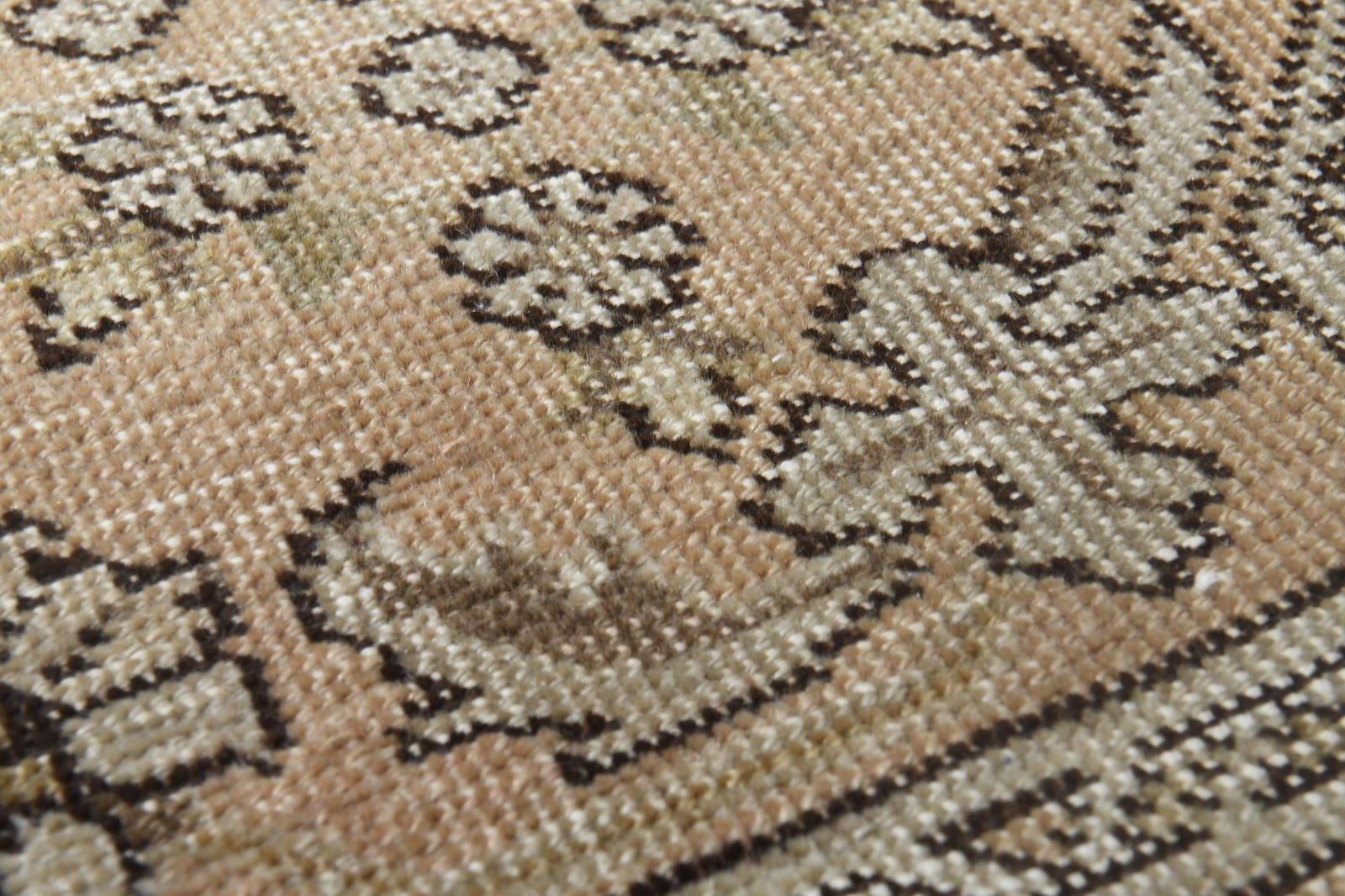 9'6x12'3 ft, OVERSIZED ORANGE BROWN, Minimalist - 7