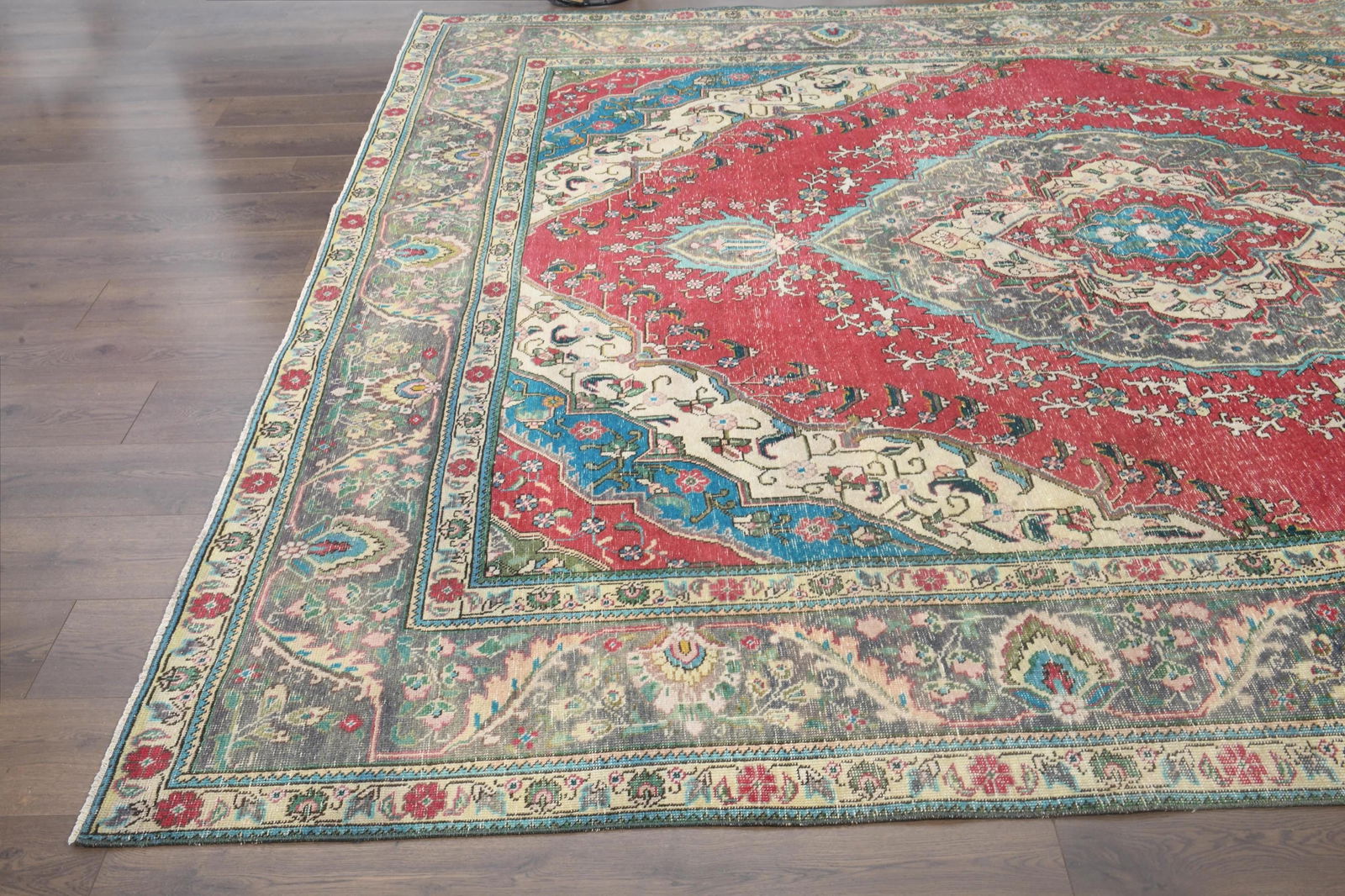 9'4x12'4 ft, PERSIAN MINIMALIST RUG, Oversized - 7