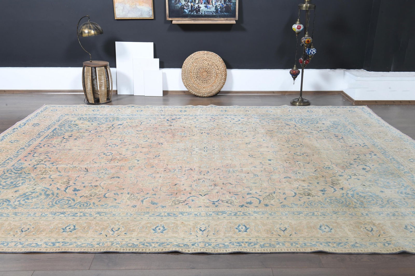 9'5x13'1 ft, OVERSIZED PERSIAN RUG, Living Room - 9