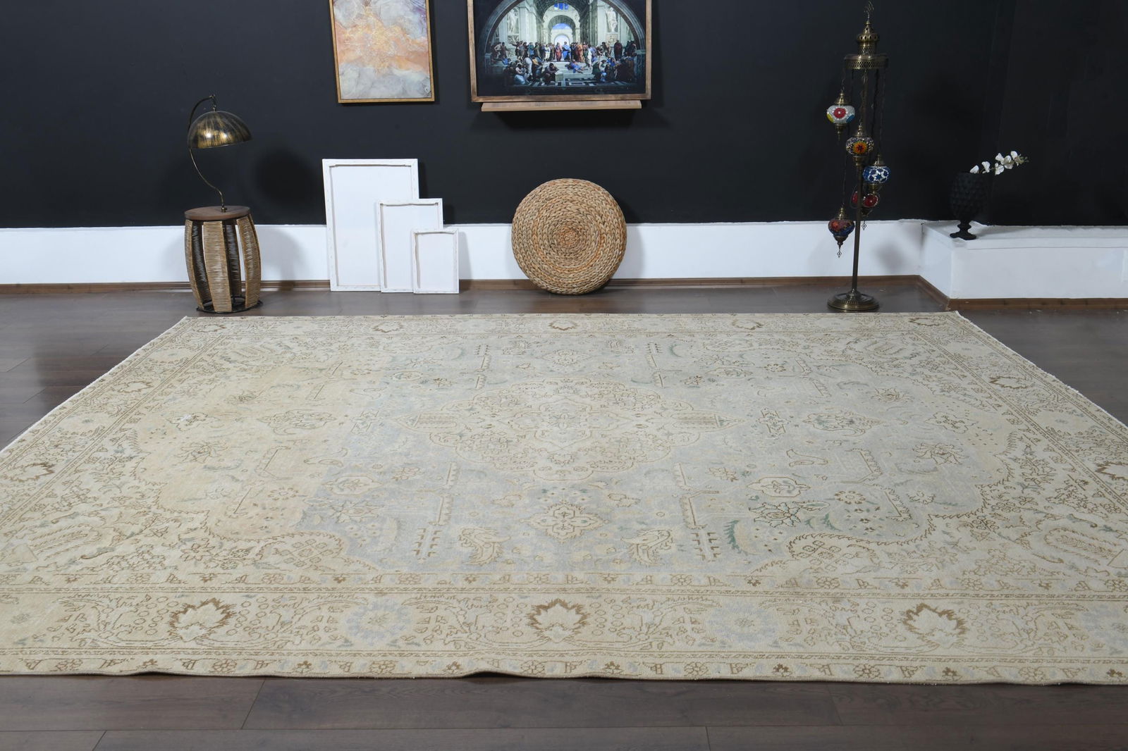 9'6x12'6 ft, VINTAGE PERSIAN Rug - 9