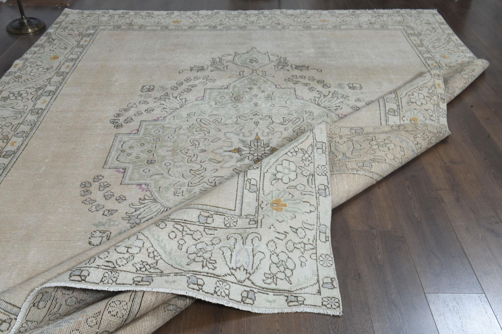 9'1x12'2 ft, PERSIAN MINIMALIST RUG - 6