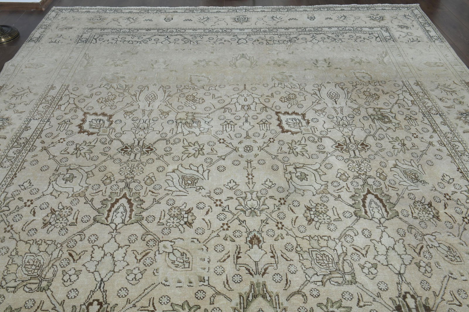 9'3x12'6 ft, OVERSIZED PERSIAN RUG - 3