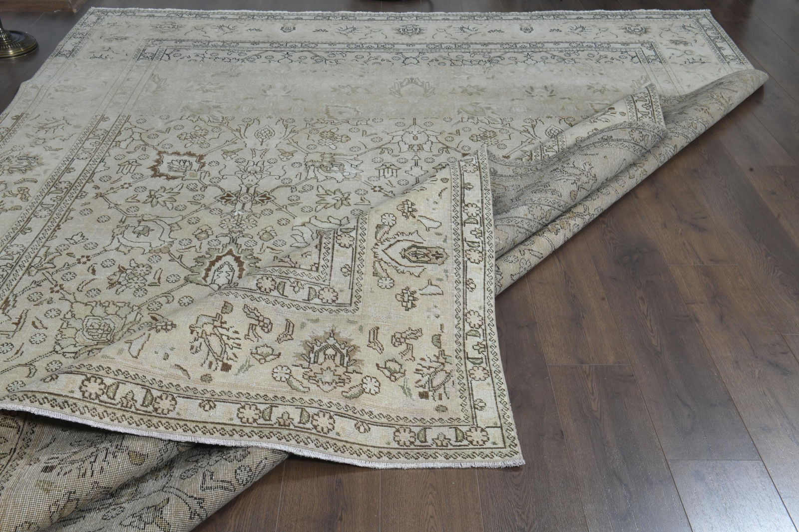 9'3x12'6 ft, OVERSIZED PERSIAN RUG - 5