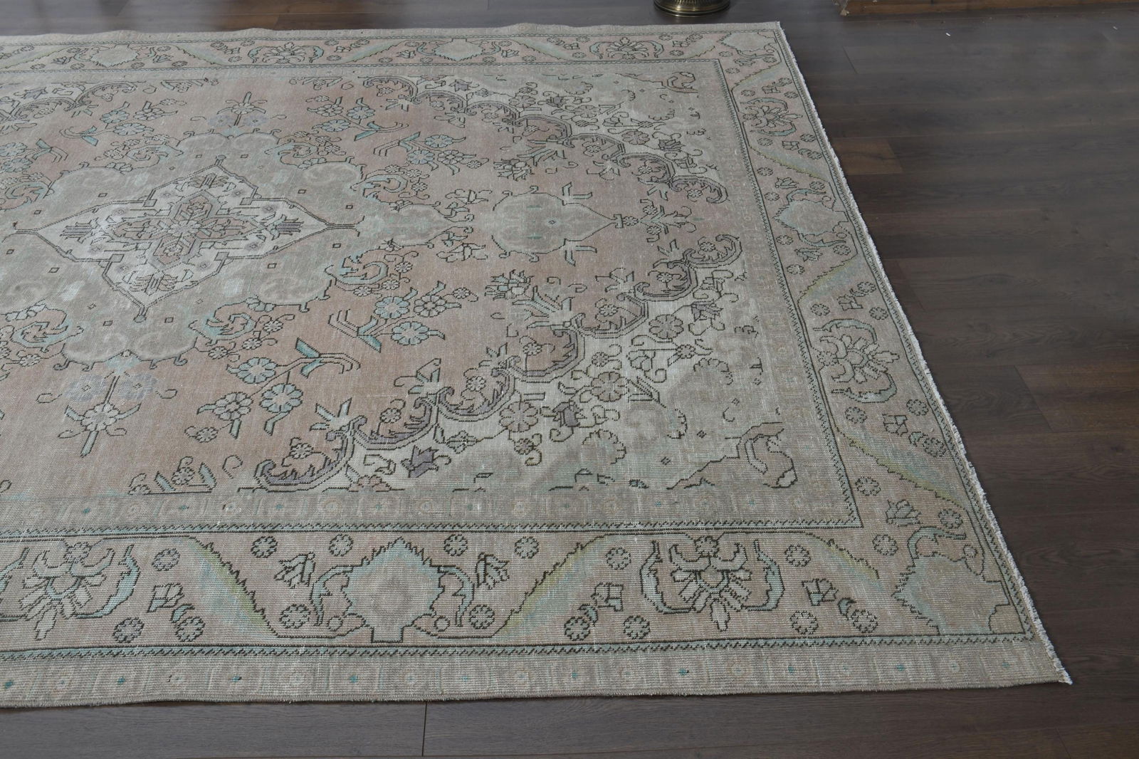 8x10'3 ft, ORANGE MINIMALIST RUG - 4