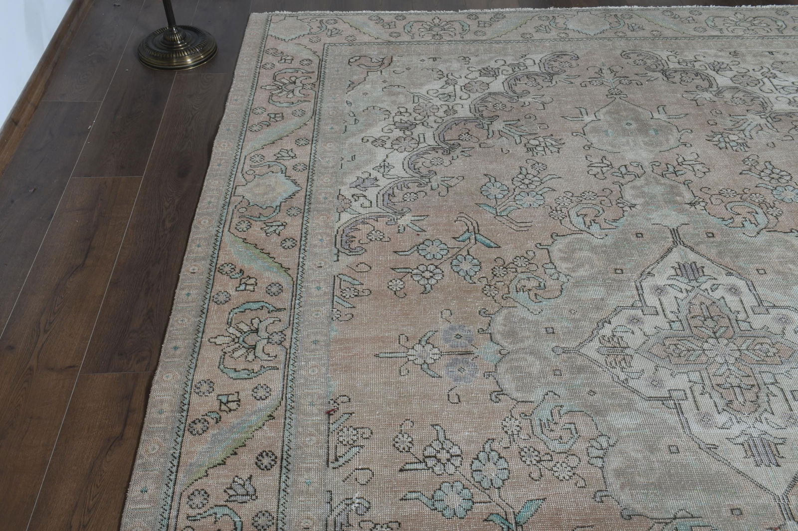 8x10'3 ft, ORANGE MINIMALIST RUG - 7