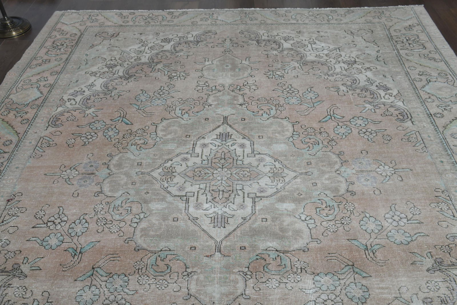 8x10'3 ft, ORANGE MINIMALIST RUG - 8