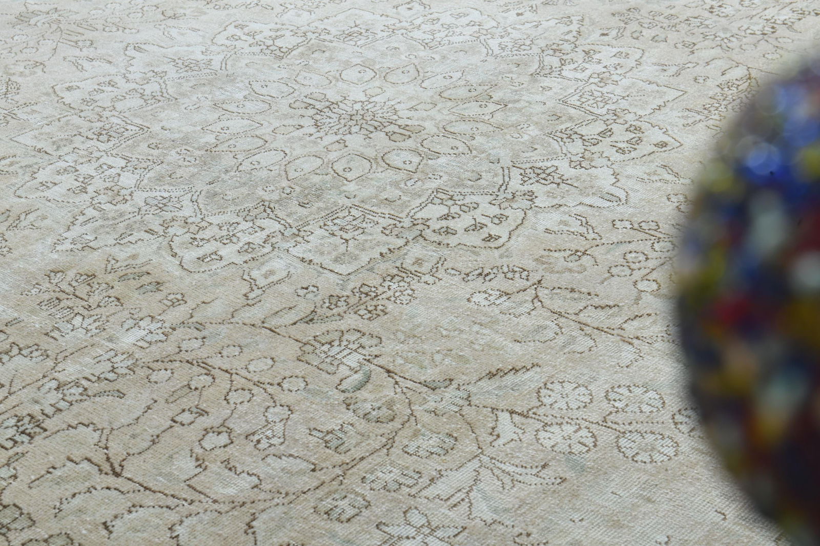 9'3x12'4 ft, VINTAGE PERSIAN RUG - 6