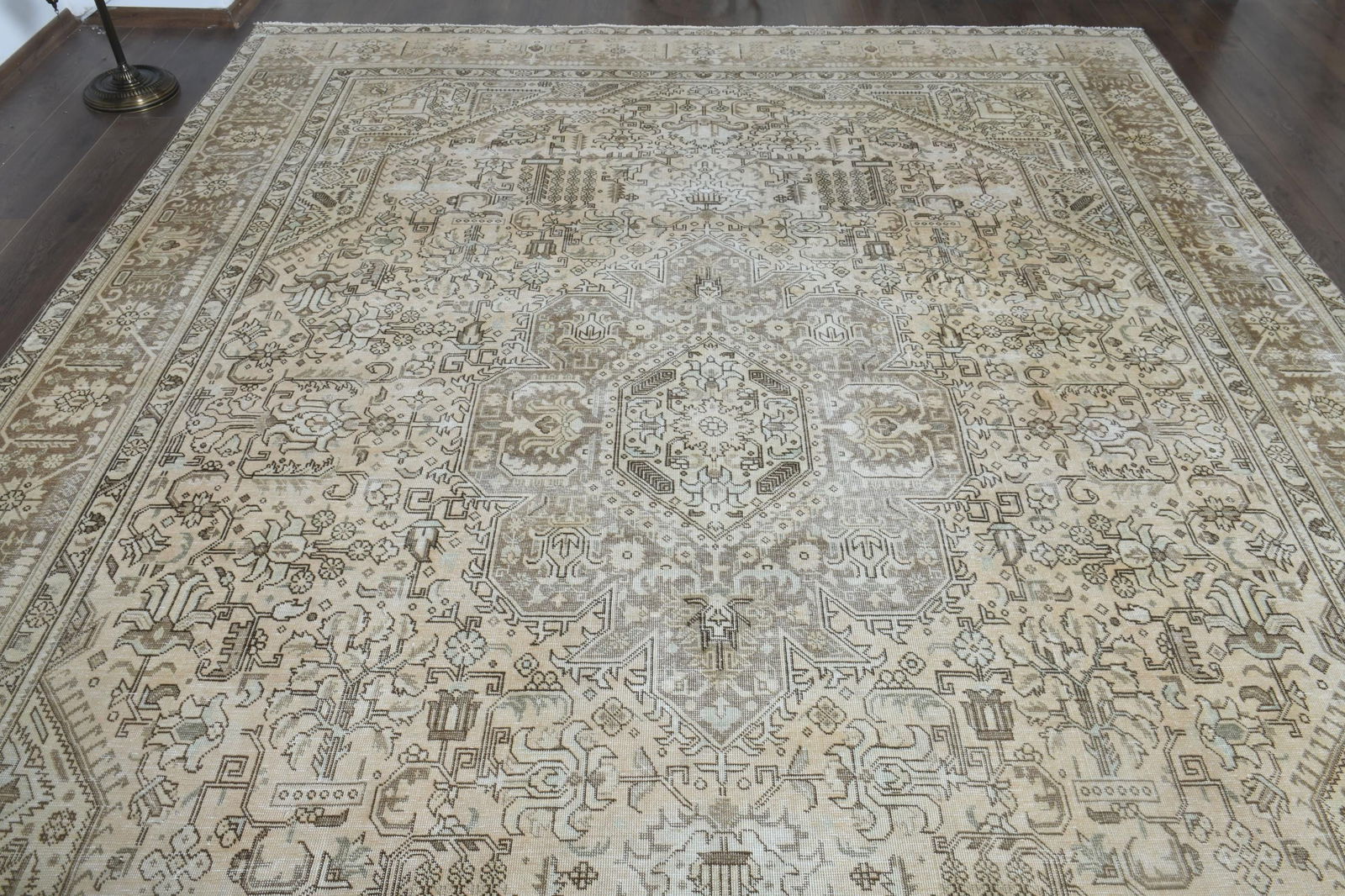 9x12'8 ft, VINTAGE PERSIAN RUG - 5