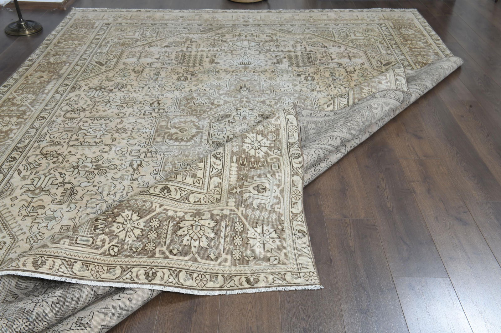 9x12'8 ft, VINTAGE PERSIAN RUG - 6