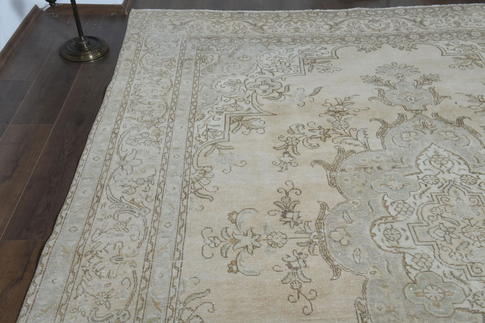 9'4x12'2 ft, NEUTRAL PERSIAN RUG - 3