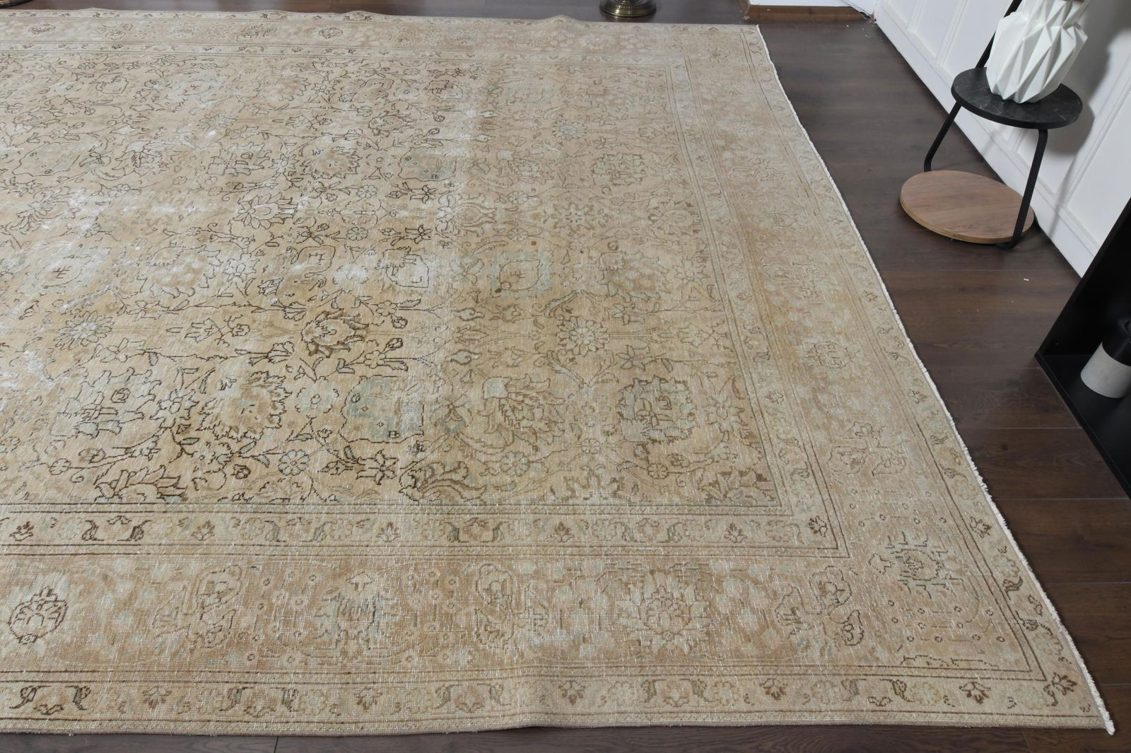 9.4x12.3 ft, HERIZ PERSIAN RUG, Minimalist Décor - 5