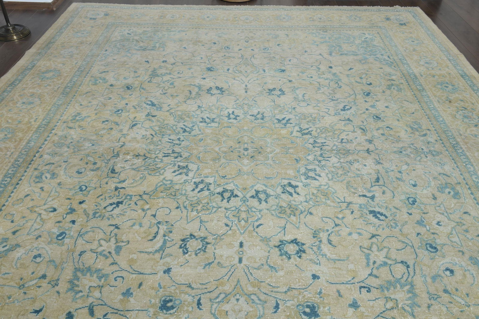 9'5x12'3 ft, ORANGE OVERSIZED RUG - 2