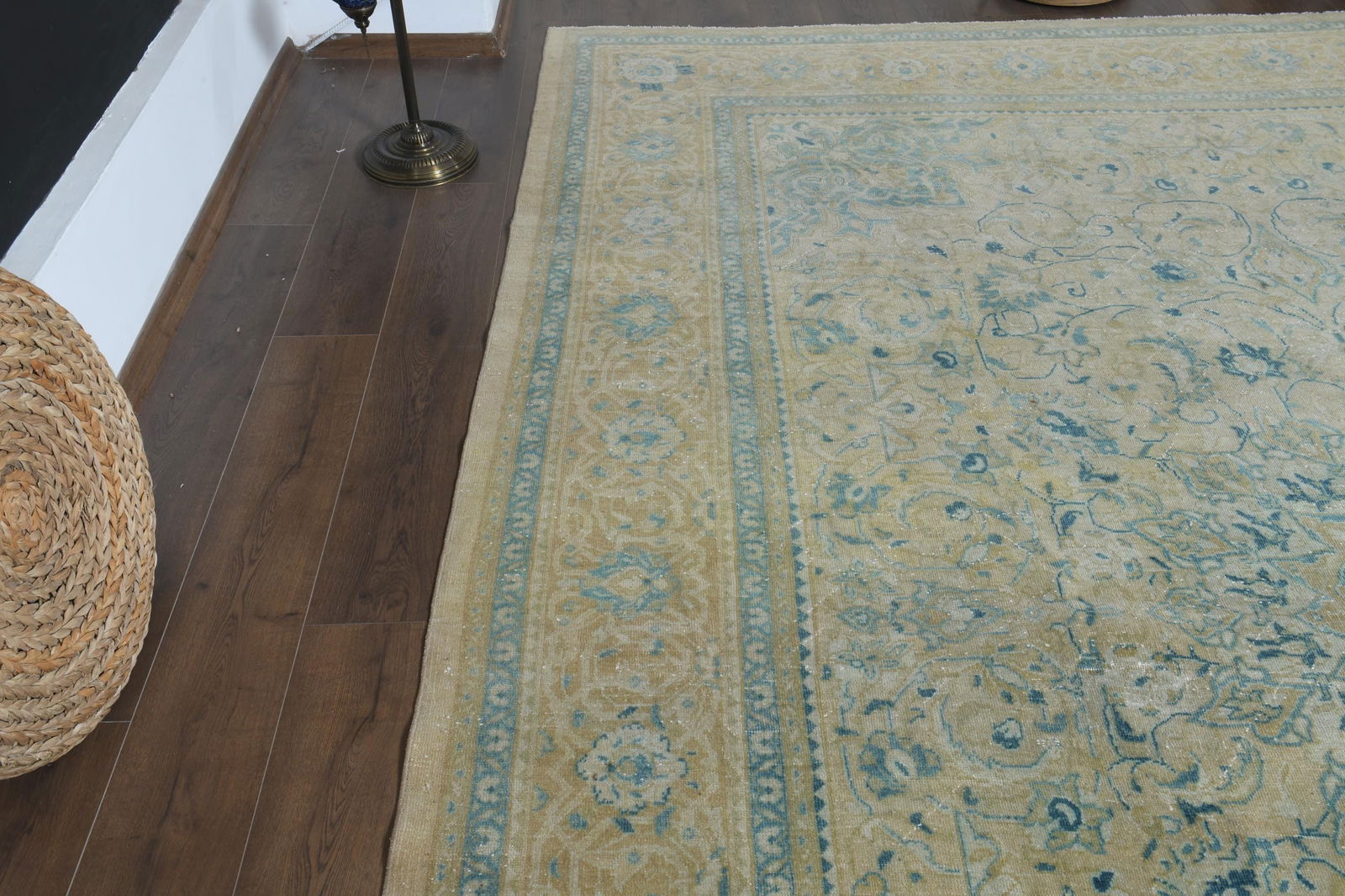 9'5x12'3 ft, ORANGE OVERSIZED RUG - 4