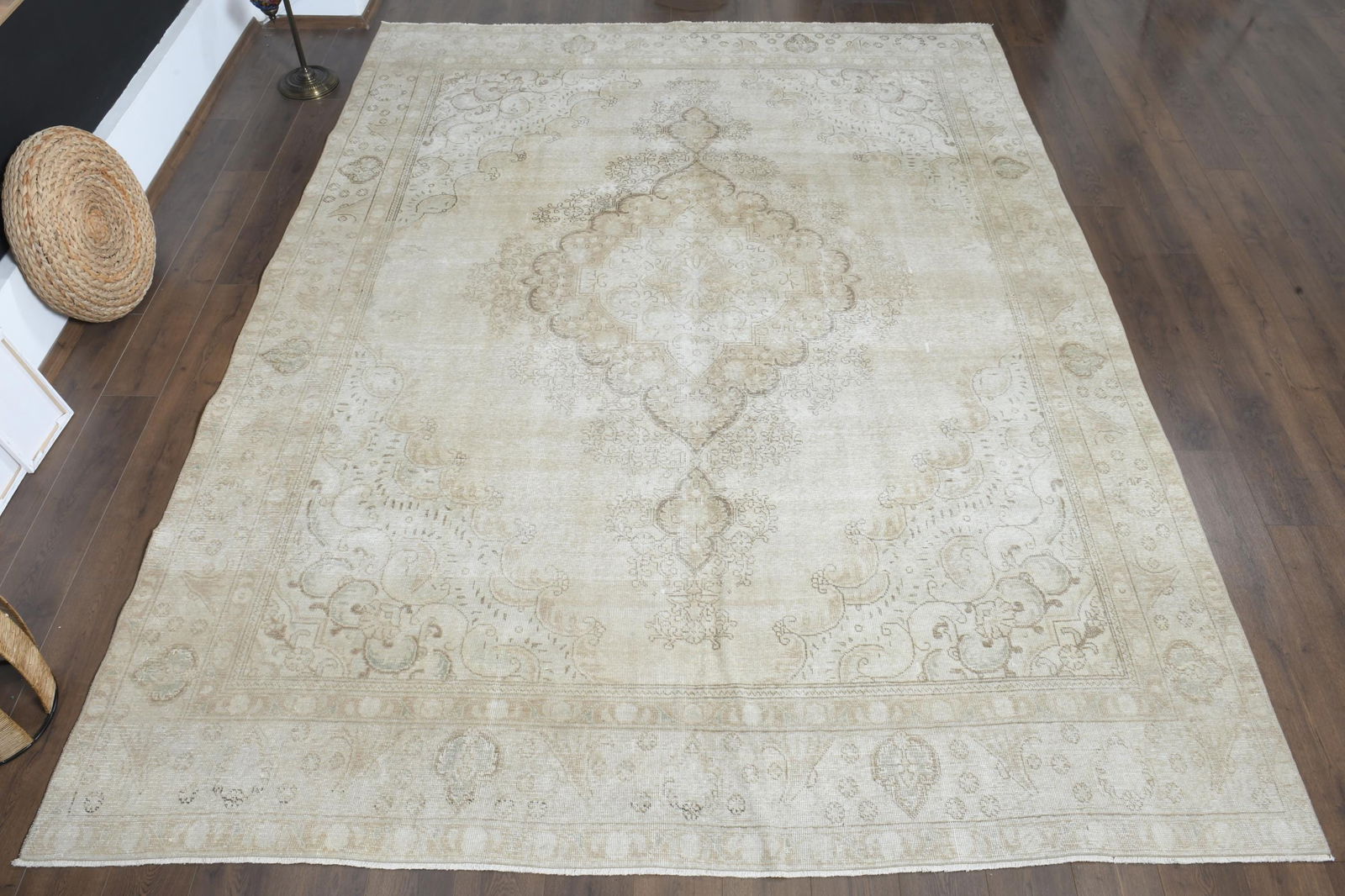 9.5x12.3 ft, HERIZ PERSIAN RUG, Minimalist (1 of 9)