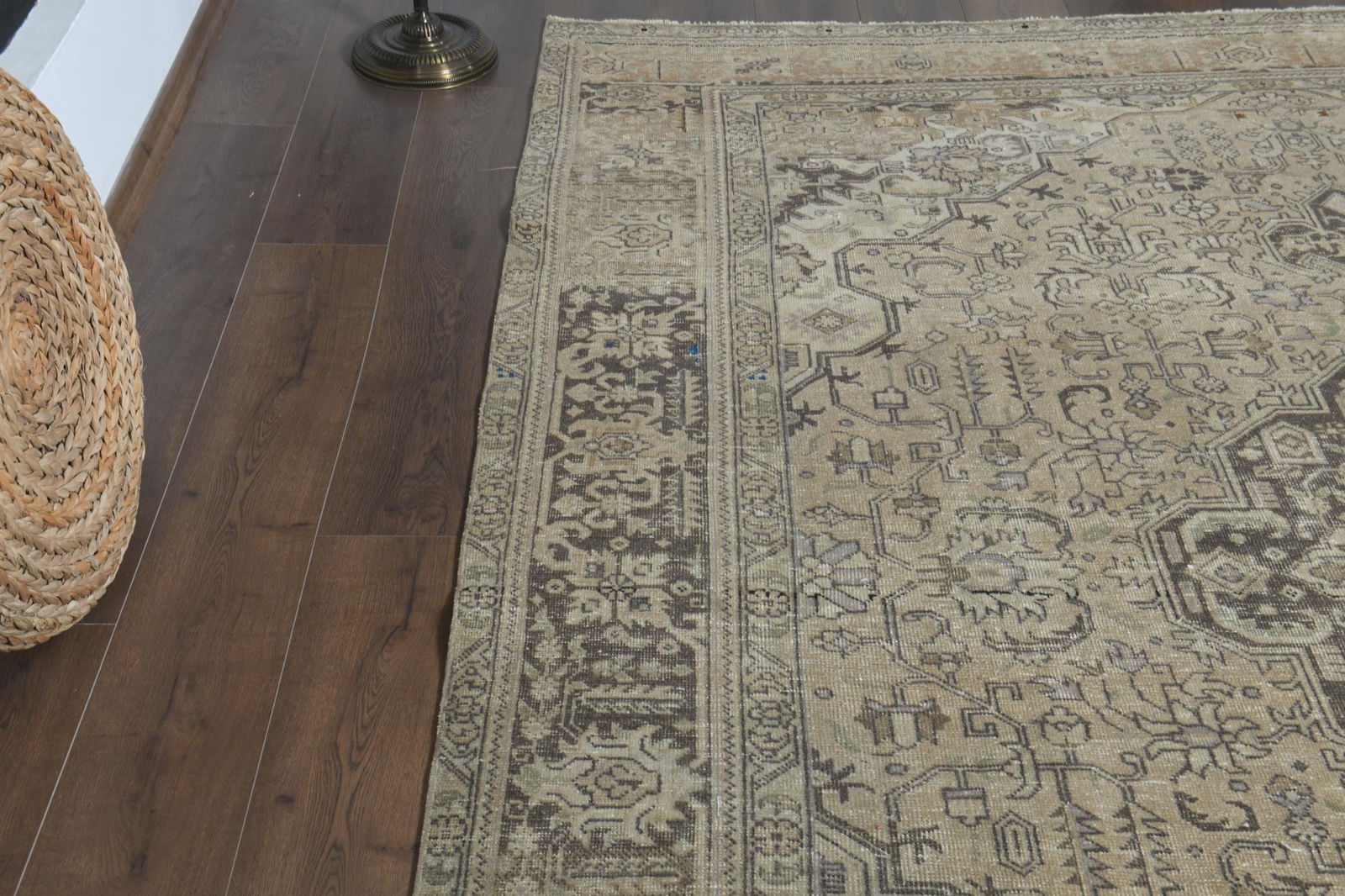 9.3x12.5 ft, PERSIAN MINIMALIST RUG - 8