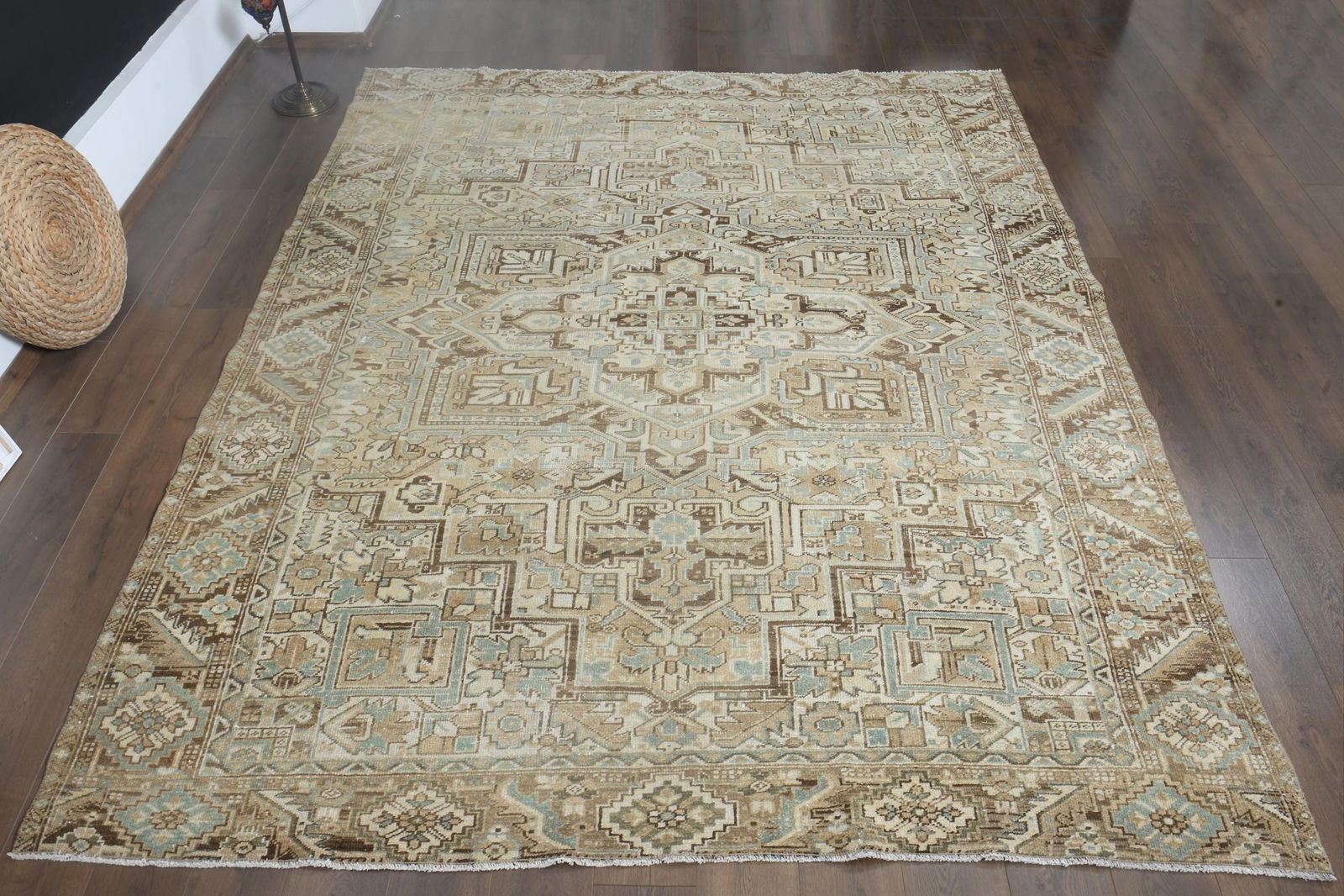 9'4x12'5 ft, ORANGE OVERSIZED RUG (1 of 9)