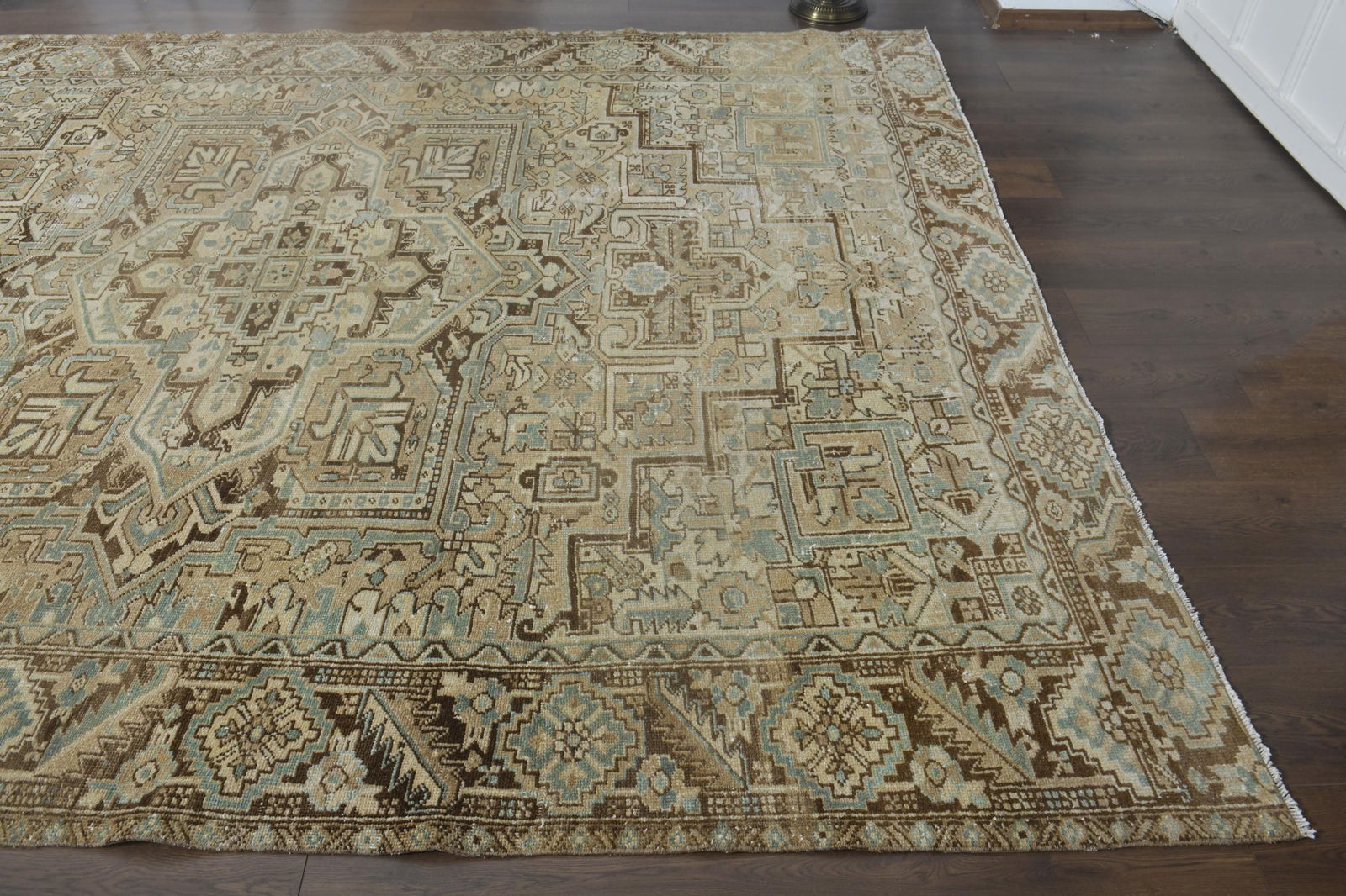 9'4x12'5 ft, ORANGE OVERSIZED RUG - 6