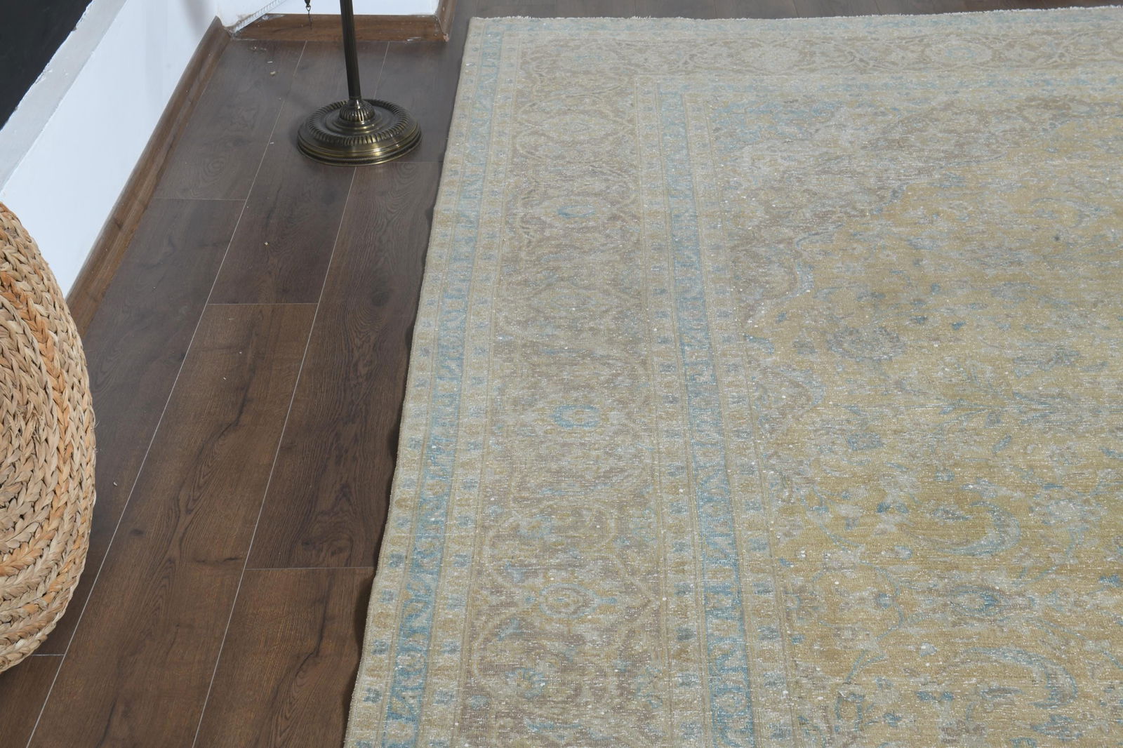 9.6x12.5 ft, BROWN OVERSIZED RUG - 3