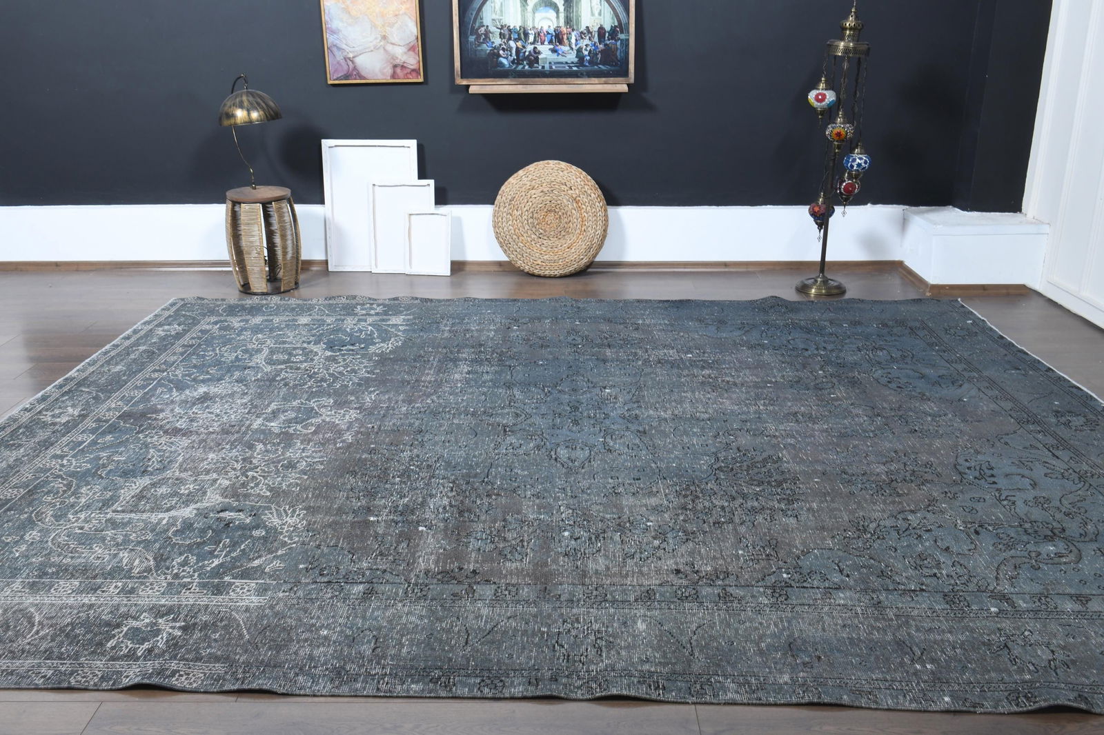 9.7x12.2 ft, OVERSIZED PERSIAN RUG - 9