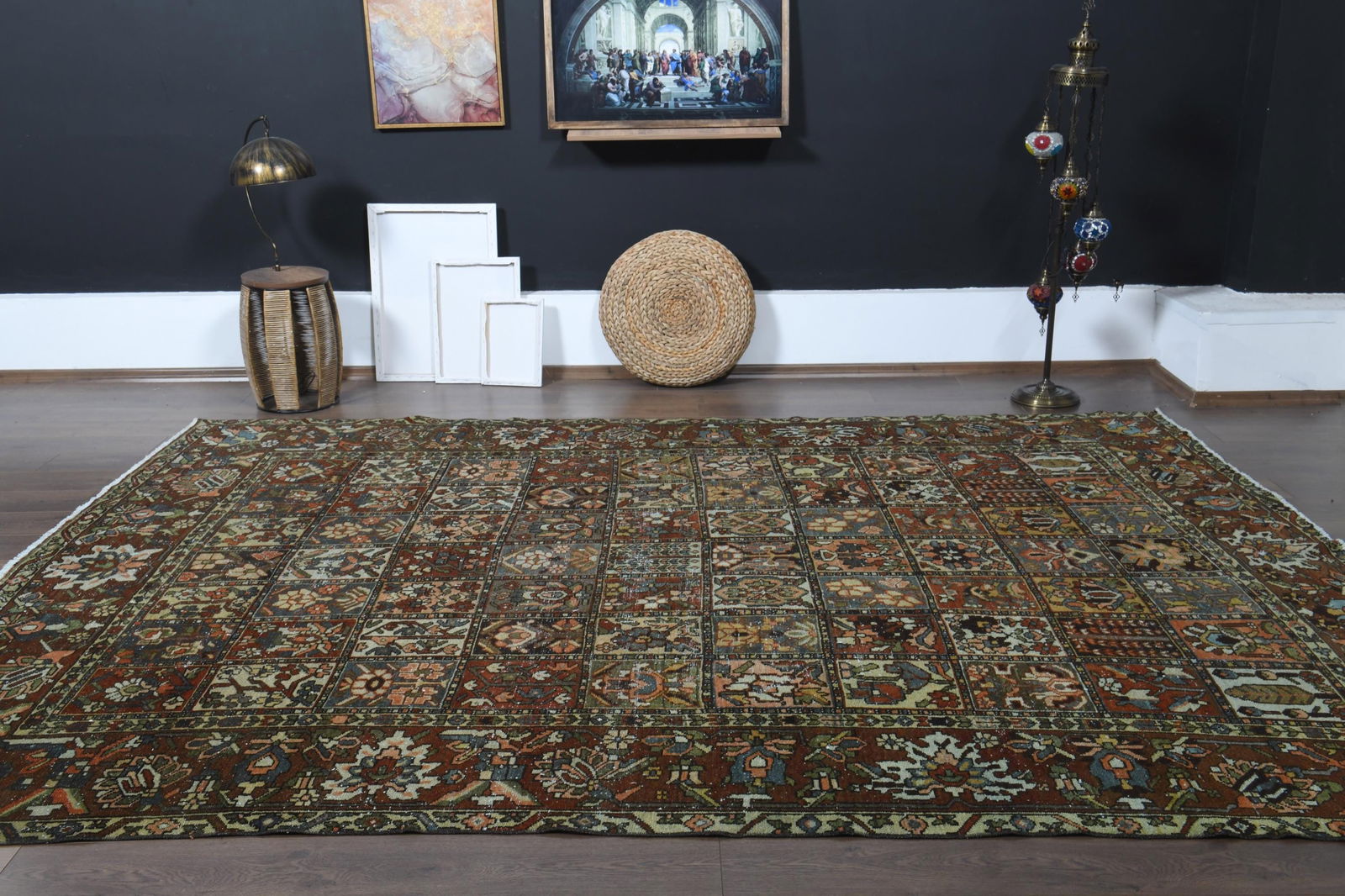 9.6x12.5 ft, OVERSIZED PERSIAN RUG - 9