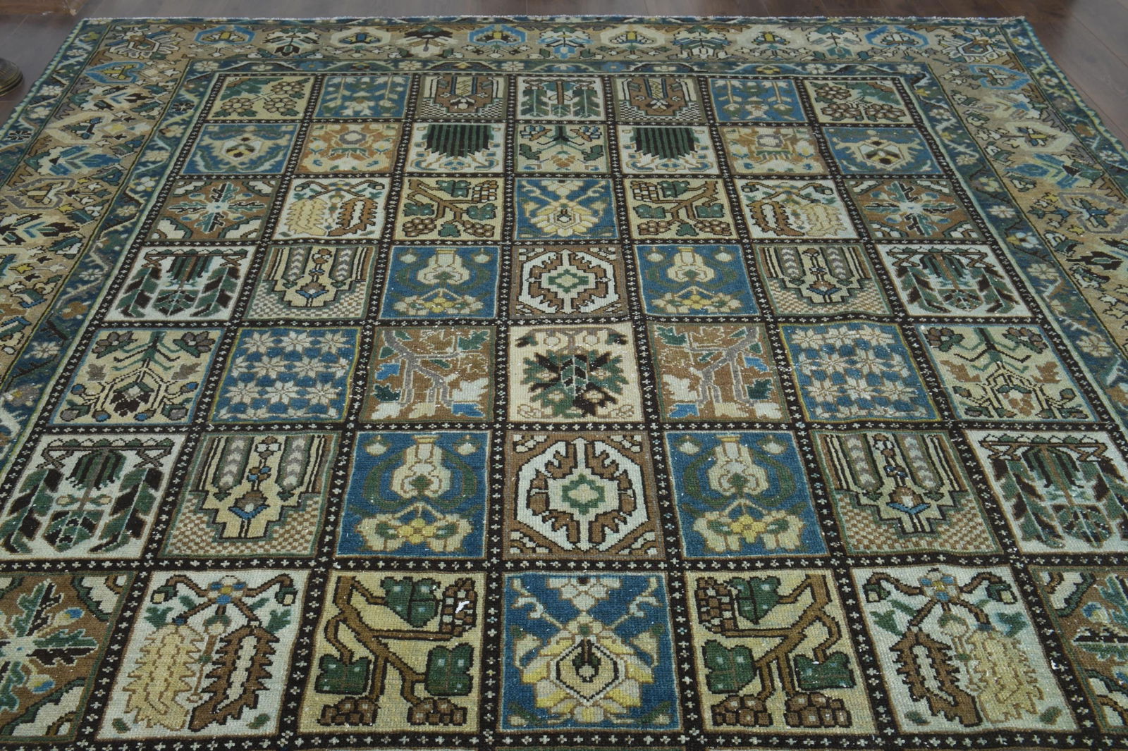 8.7x11.4 ft, PERSIAN MINIMALIST RUG - 4