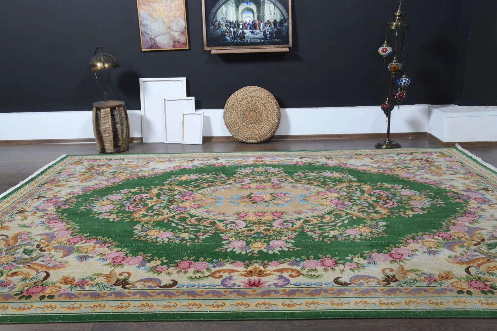 9x13'1 ft, PERSIAN MINIMALIST RUG - 9