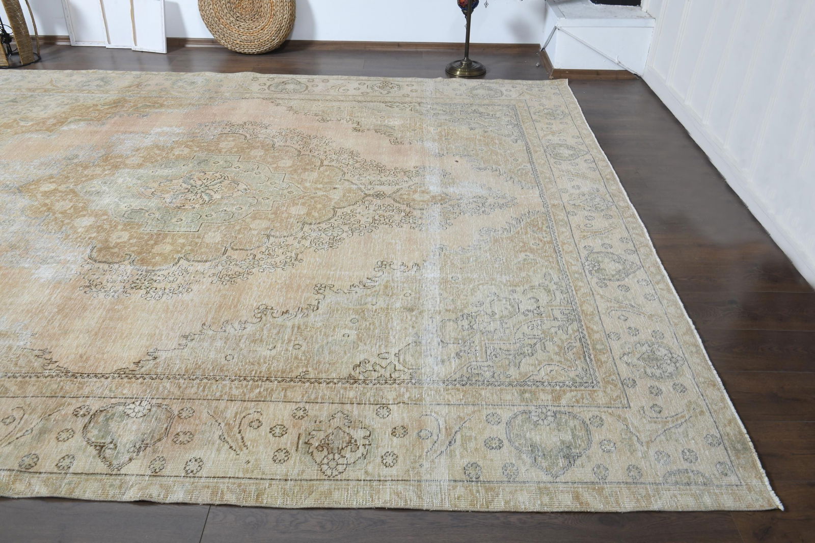 9'7x11'9 ft, PERSIAN RUG ORANGE - 7