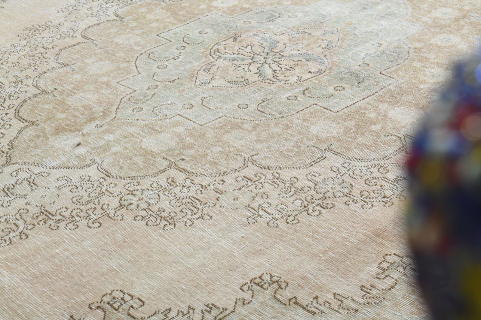 9'7x11'9 ft, PERSIAN RUG ORANGE - 8