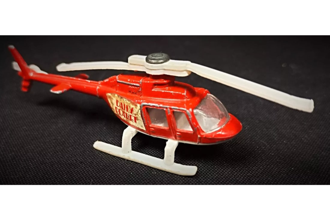 Vintage Corgi Daily Planet Miniature Helicopter - 1:43 Scale - 7