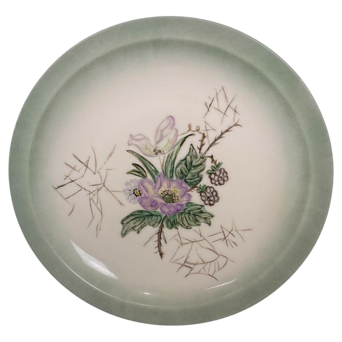 Vintage 1963 Royal Copenhagen Porcelain Plate – Signed "K.P" 17.5 cm (1 of 6)