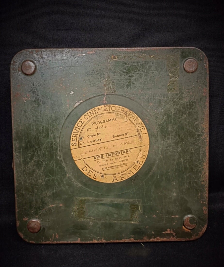 Vintage Film with Box "ECPA" – "Combat de Rue" (Program No. 1126) - 2