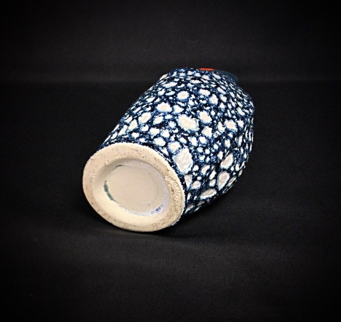 Vintage Ceramic Liquor Set Signed Vallauris "Écume de Mer" Saint Raphaël - 7