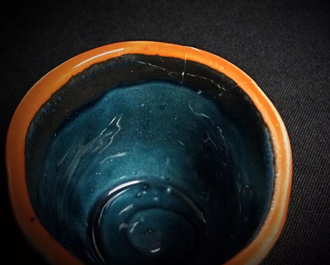 Vintage Ceramic Liquor Set Signed Vallauris "Écume de Mer" Saint Raphaël - 8