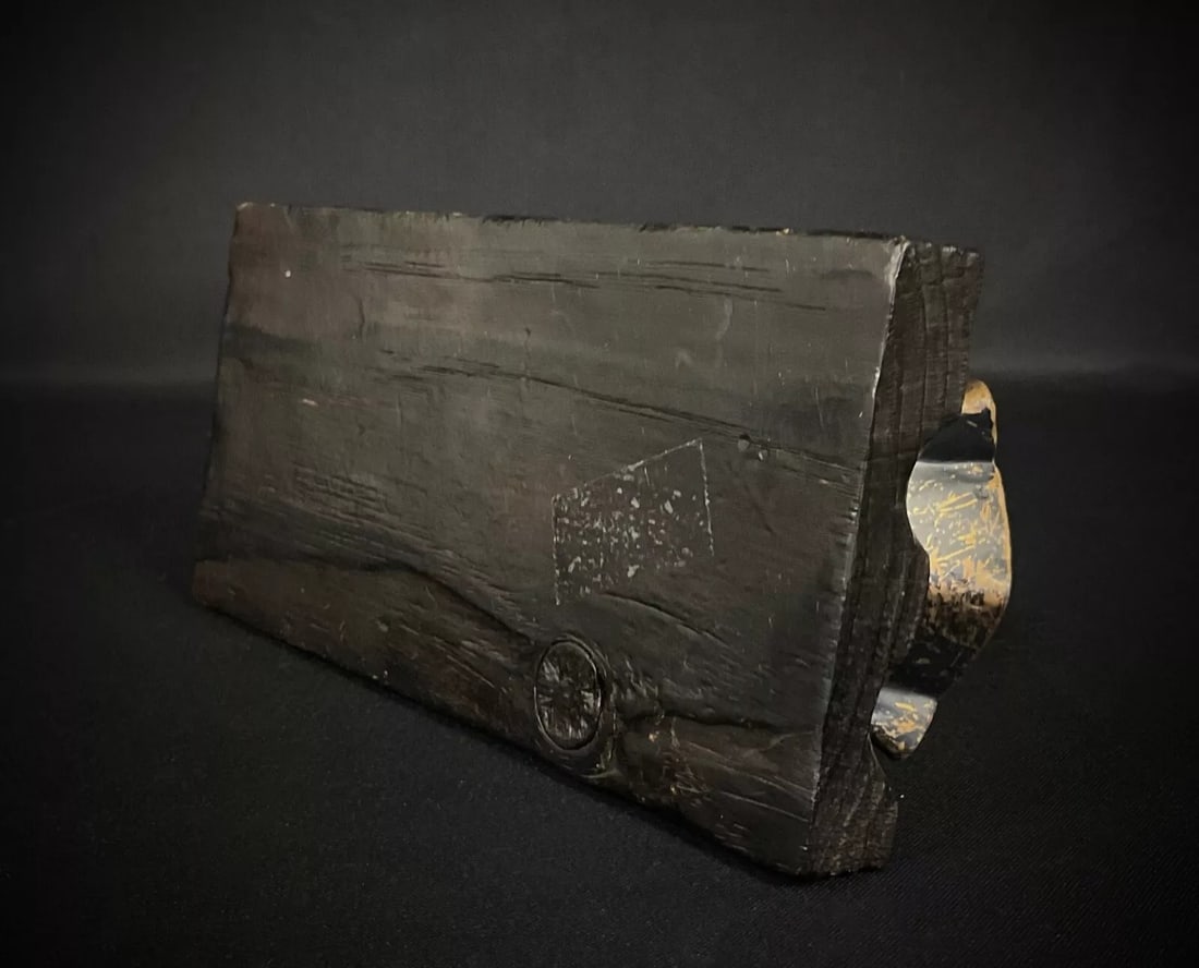 Vintage and Rare 1910 Ford Metal Sculpture on Wooden Base by Ferroantic - 3