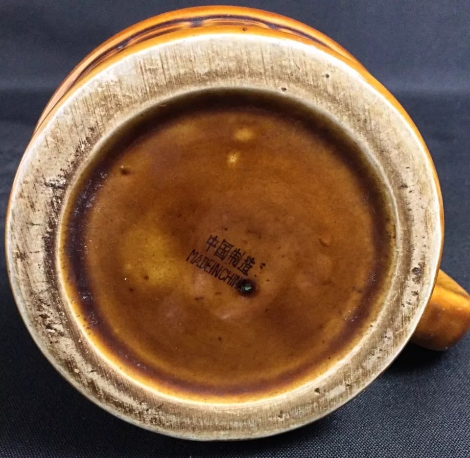 Beautiful 50 cl Bar, Restaurant, or Brasserie Flame Pitcher, Signed - 5