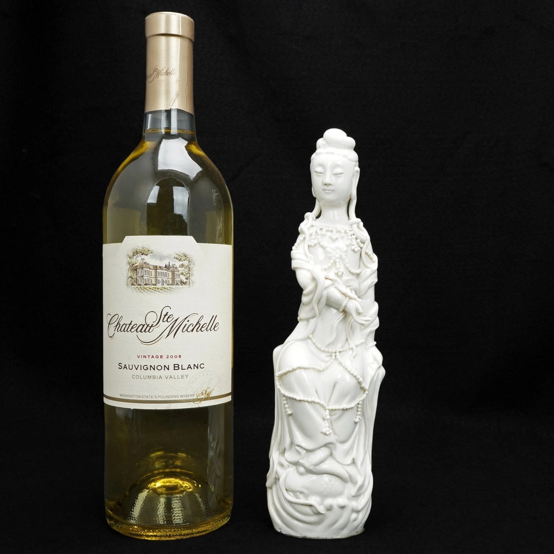 Chinese Blanc De Chine Guanyin Qing/Republic - 3