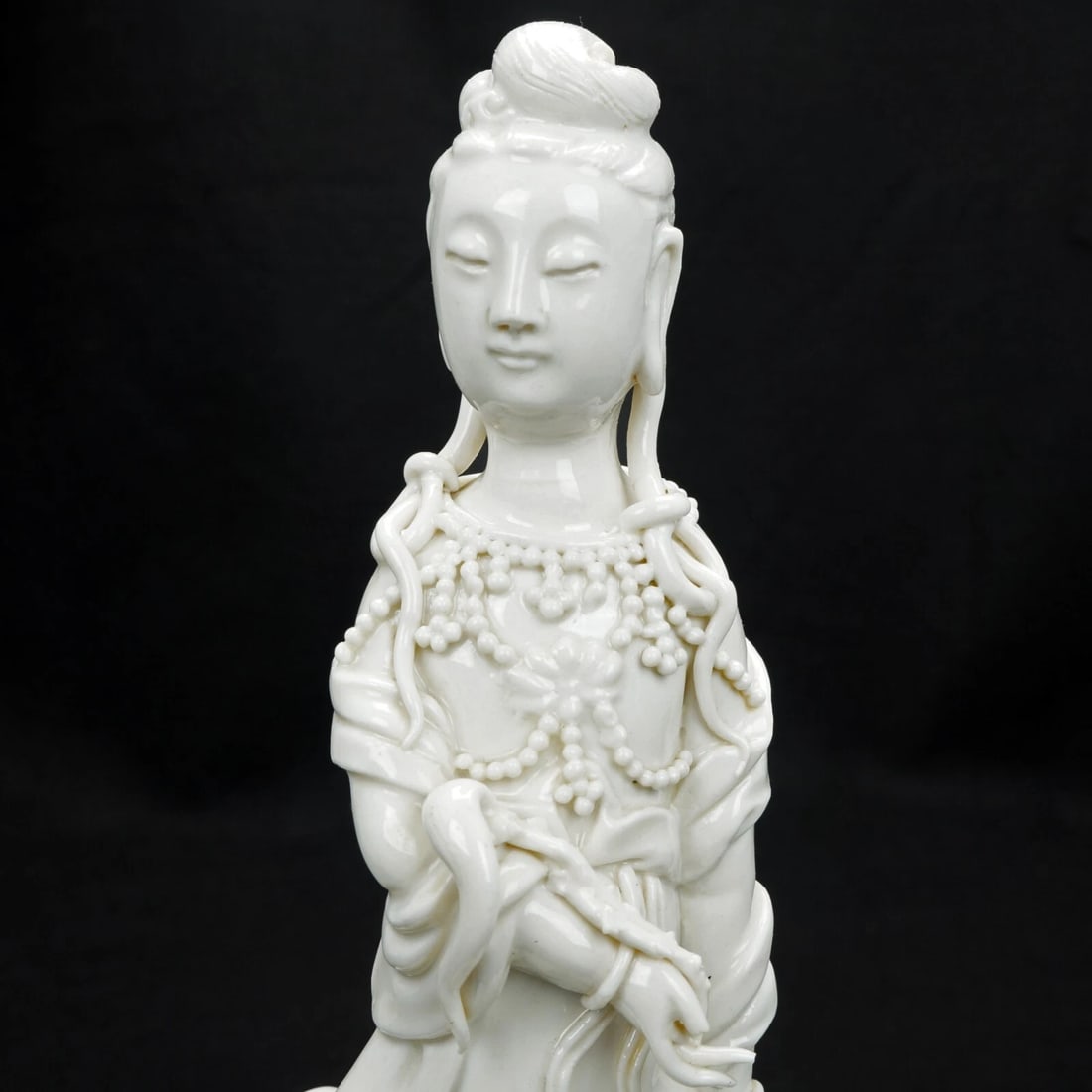 Chinese Blanc De Chine Guanyin Qing/Republic - 8