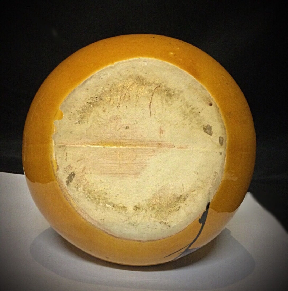 Antique Faience Pot with Handle and Floral Decoration - 9