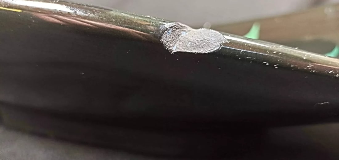 Vintage 1950 Longwy Bagatelle Hand-Painted Floral Platter/Tray - 8