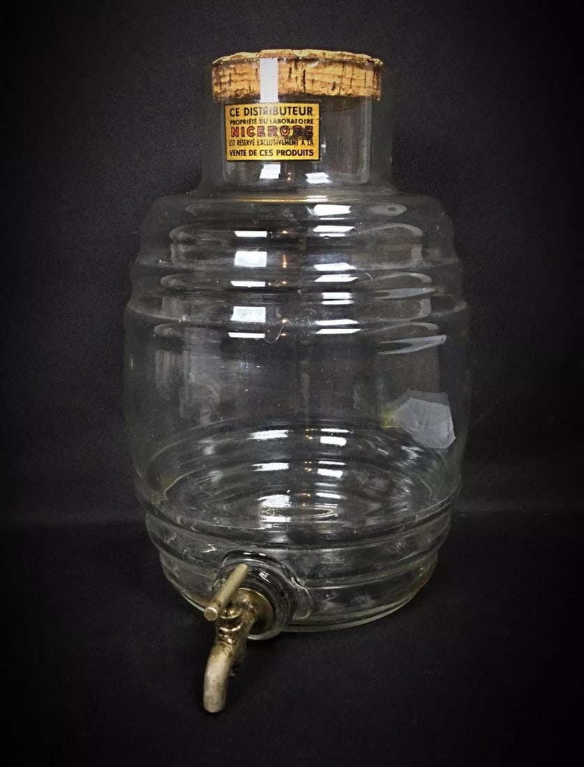 Antique Nicerose France Perfume Dispenser Jar – Advertising Display - 8