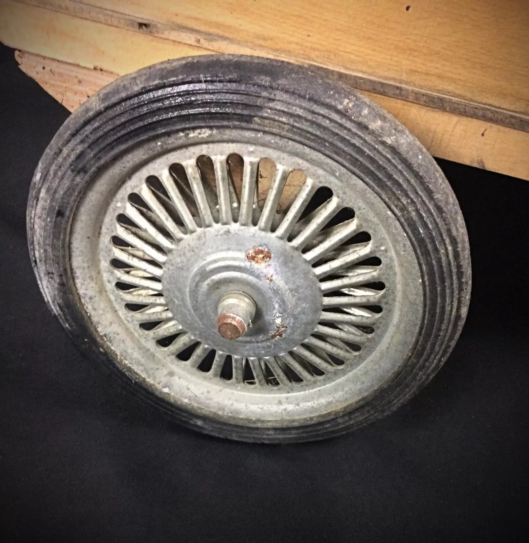 Antique 20th Century Wooden Two-Wheeled Cart - 12