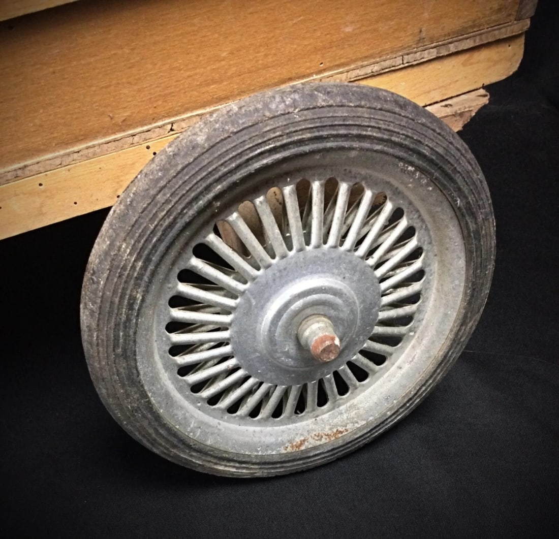 Antique 20th Century Wooden Two-Wheeled Cart - 7