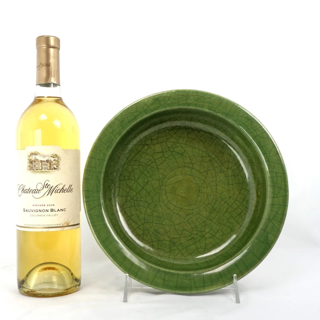 Large 19th C Chinese Celadon Tripod Censer - 3