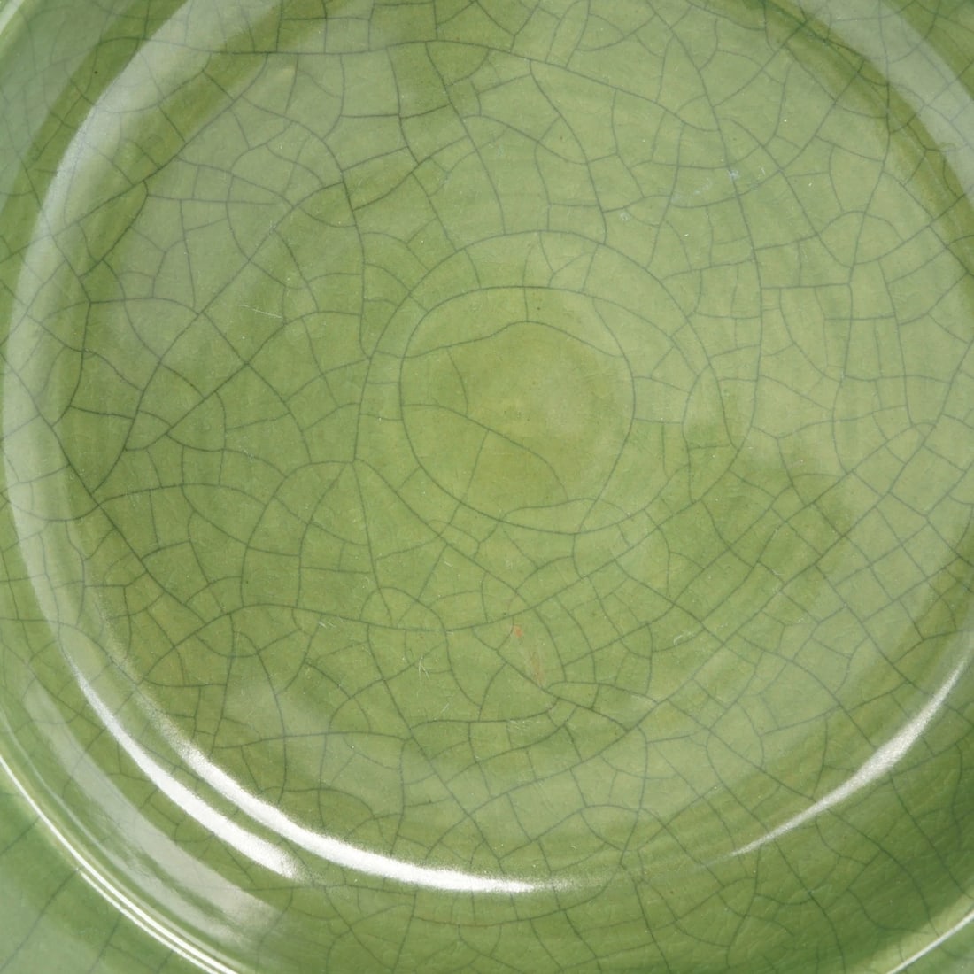 Large 19th C Chinese Celadon Tripod Censer - 5