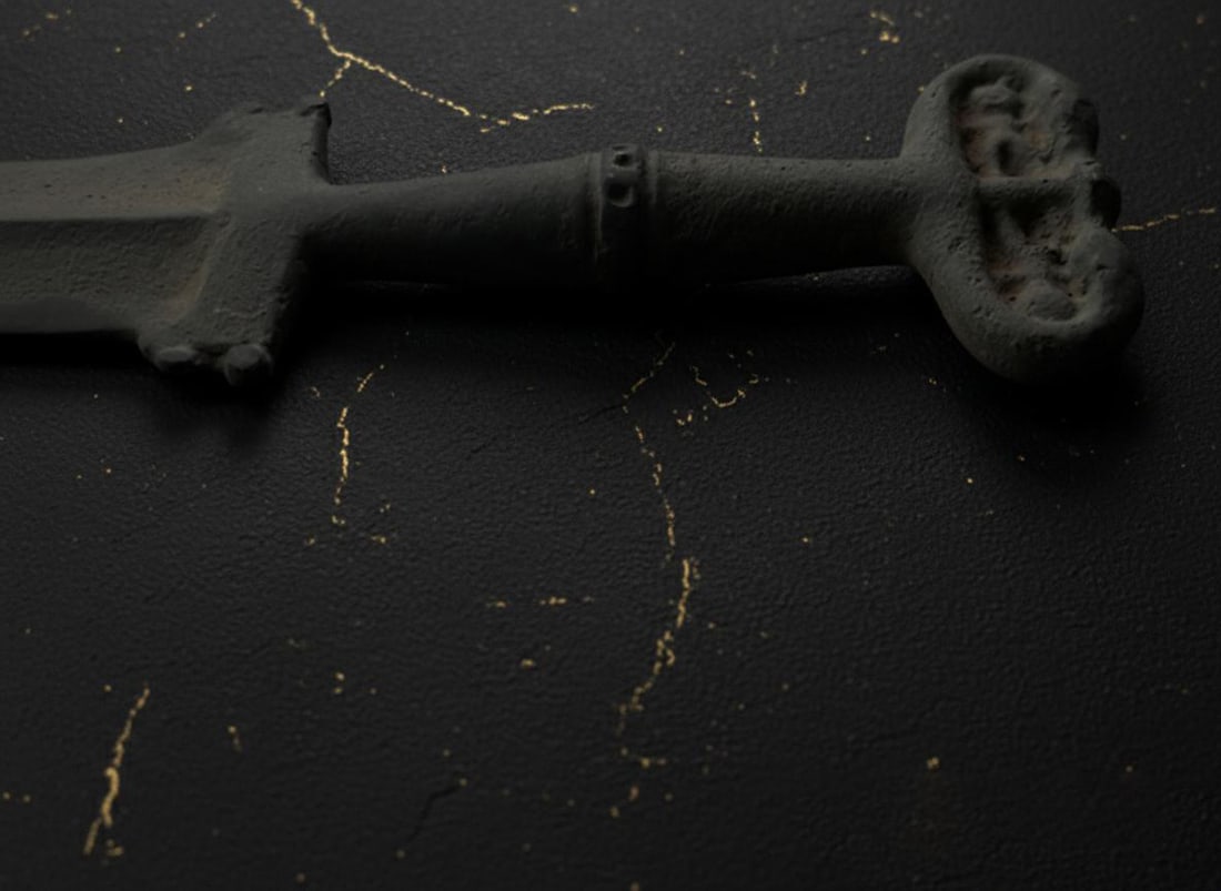 Ancient Scythian Akinak Dagger Collectible Short Sword 30 cm - 8