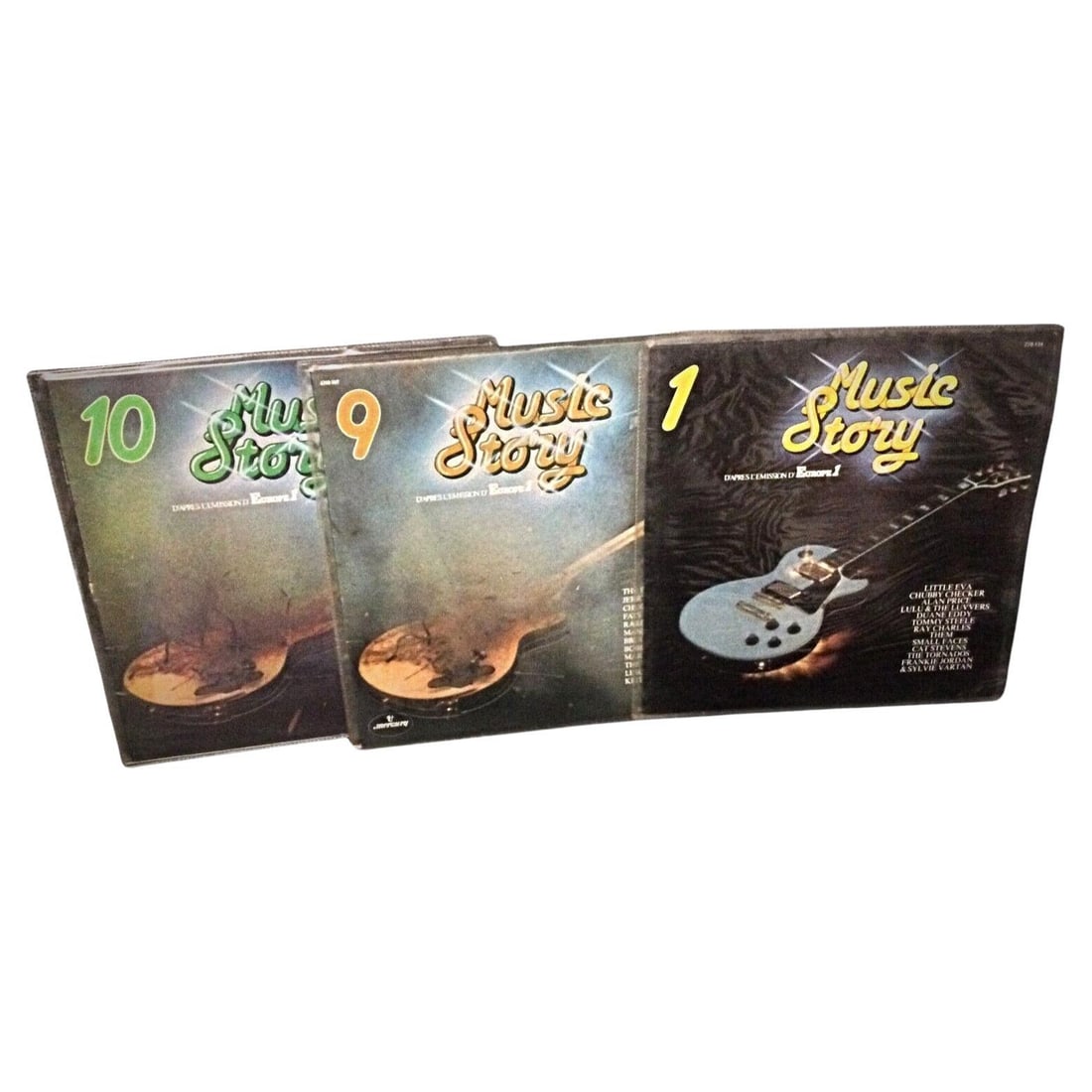 Lot of 3 Music Story Vinyl Records - Volumes 1, 9, 10 (33 RPM) (1 of 5)