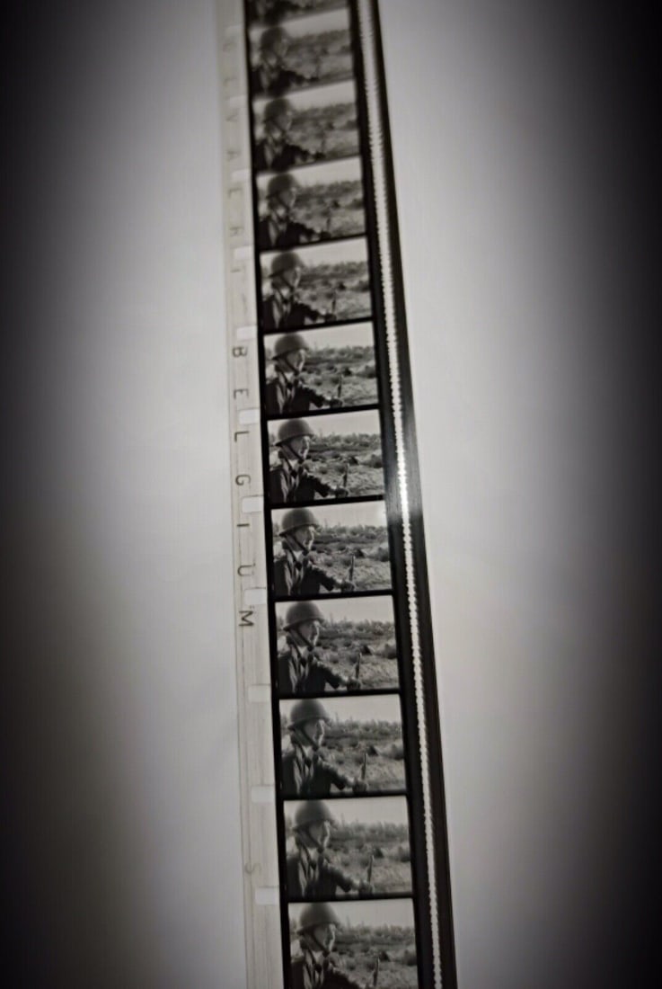 Vintage Military Film with Metal Box "ECPA" - Se Poster Se Déplacer - 6